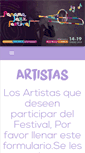 Mobile Screenshot of panamajazzfestival.com